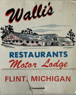 Wallis Drive-In - Matchbook (newer photo)